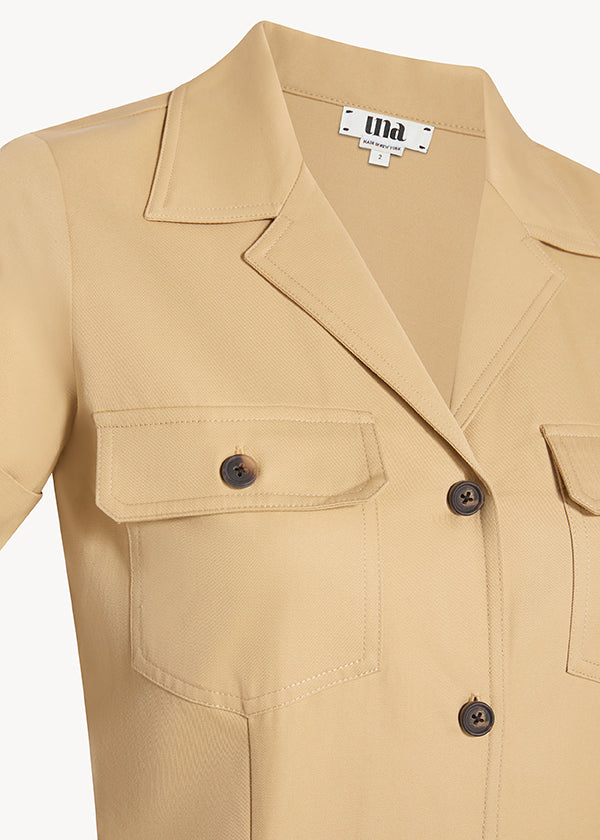 JACQUELYN TWILL DRESS