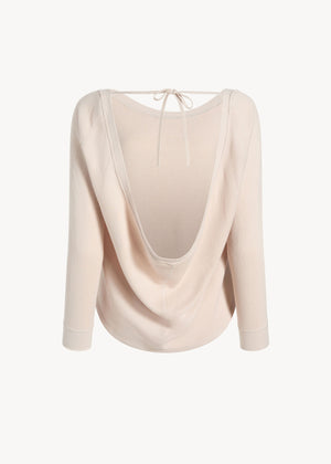 BILLIE DRAPE SWEATSHIRT