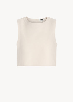 CHARLIE TWILL TOP