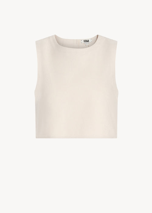 CHARLIE TWILL TOP