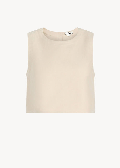 CHARLIE TWILL TOP